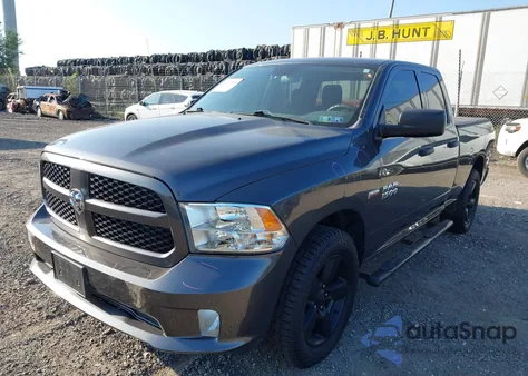 2018 Ram 1500 Express 4X4 6'4 Box from USA, damaged, VIN 1C6RR7FT4JS327750